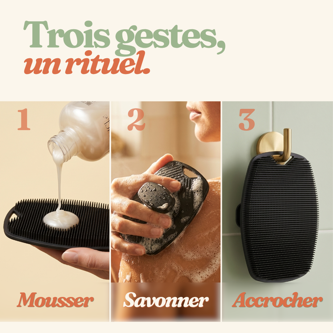 Galet Nøre | L'accessoire de douche qui reste propre